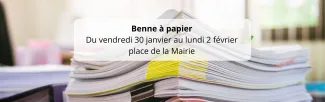 benne à papier